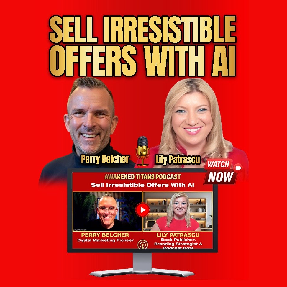 Sell Irresistible Offers With AI - Perry Belcher and Lily Patrascu episode artwork